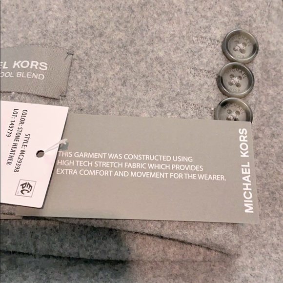 NWT Authentic Michael Kors Pea Coat - Picture 9 of 11